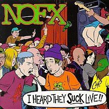 NOFX- I HEARD THEY SUCK LIVE- USED CD