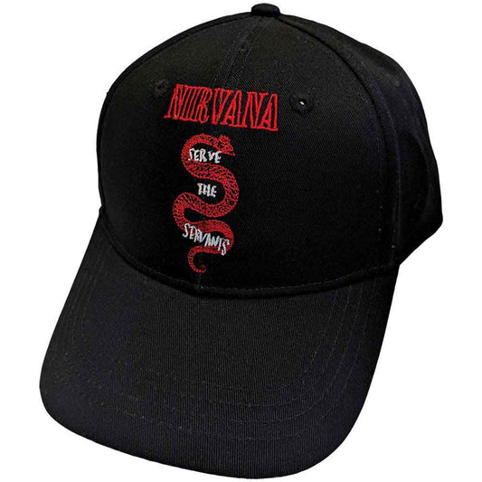 NIRVANA SERVE THE SERVANTS - BALLCAP - FULLY LICENSED MERCH - HAT