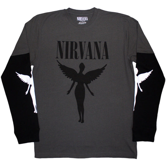NIRVANA - UTERO MONO - ADULT T SHIRT
