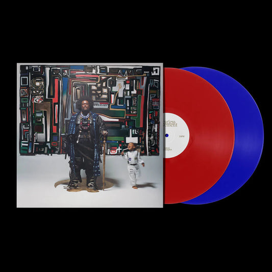 KAMASI WASHINGTON - FEARLESS MOVEMENT - LIITED EDITION 2LP 2 COLUR VINYL 1-RED/1-BLUE - 180 GRAM - NEW VINYL