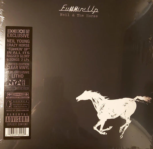 Neil Young & Crazy Horse - Fu##in' Up (Mint (M)) Rock (2xLP, Album, RSD, Ltd, Clear viny)-NV