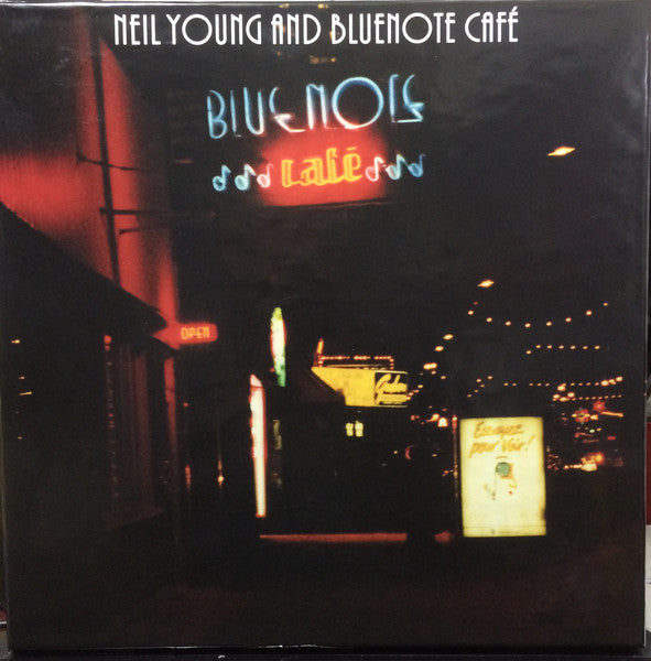 NEIL YOUNG AND BLUE NOTE CAFE - BLUE NOTE CAFE - 4 LP BOXSET LIMITED NUMBERED EITION - NM* - USED VINYL