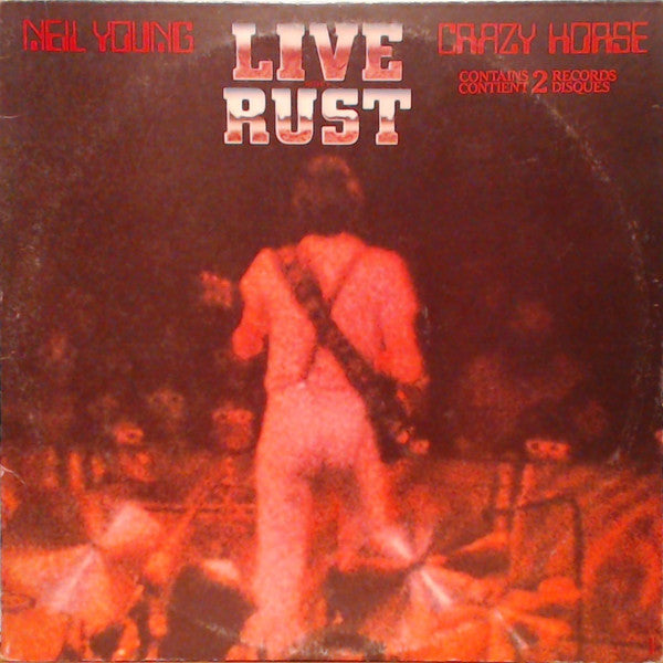 YOUNG, NEIL & CRAZY HORSE - LIVE RUST - 2 LP - 1979 - USED VINYL