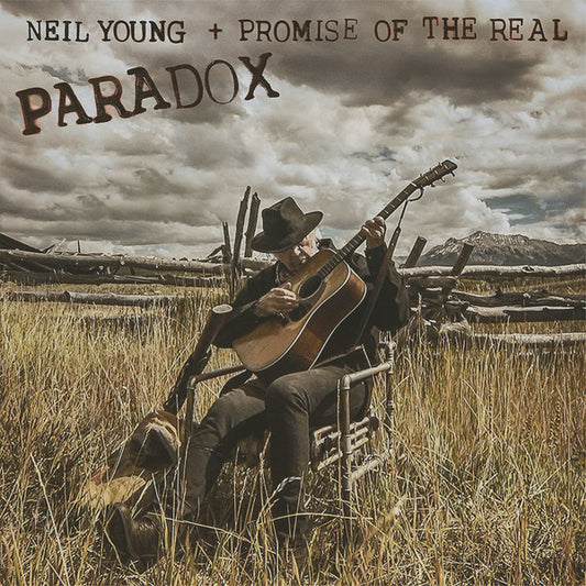 NEIL YOUNG + PROMISE OF THE REAL  PARADOX - 2LP, SIDE D ETCHED - **RARE**  (NM) - USED VINYL