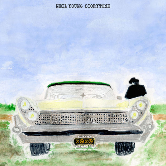 NEIL YOUNG - STORYTONE -2014  Label: Reprise Records – 546105-1 Format: 2 x Vinyl, LP, Album, Deluxe Edition, Textured Sleeve, 180-Gram Vinyl - (*NM) - USED VINYL
