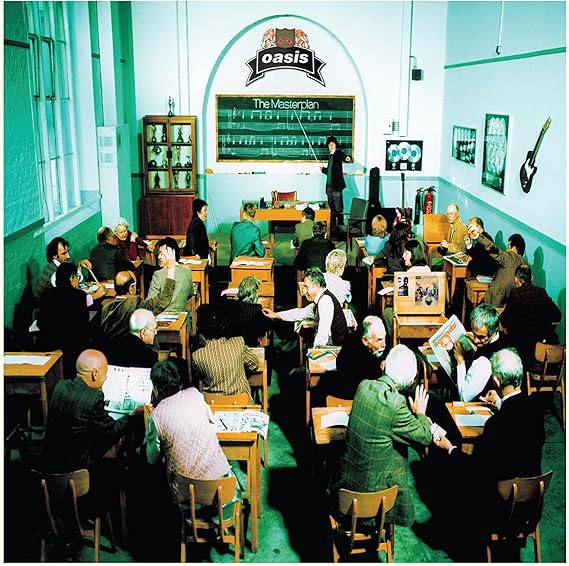 OASIS - THE MASTER PLAN - EXCLUSIVE REMASTERED EDITION COLOUR VINYL 25TH ANNIVERSARY