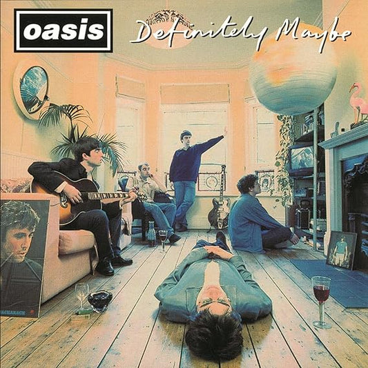 OASIS - DEFINITELY MAYBE (BLACK VINYL)  - NEW VINYL