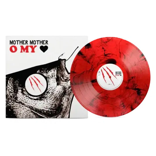 MOTHER MOTHER - OH MY HEART - LIMITED EDITION RED SPLATTER VINYL - NV