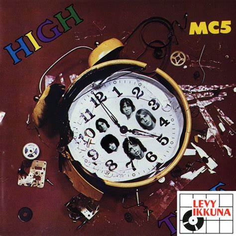 MC5 - HIGH TIME 1971 CLASSICS LIMITED EDITION CLEAR AND YELLOW PLATTER VINYL
