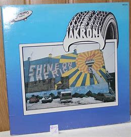 AKRON - SHINE ON AMERICA - USED VINYL - COMPILATION