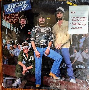 ALABAMA - 40 HOUR WEEK - USED VINYL COUNTRY