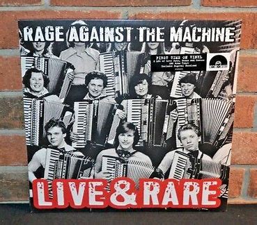 RAGE AGAINST THE MACHINE - LIVE & RARE (RSD)   - New Vinyl