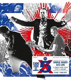 SIMPLE MINDS - 5 X 5 LIVE - RSD 2022 3LP RED, WHITE & BLUE 180 GR