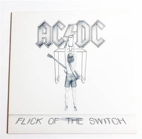 AC/DC - FLICK OF THE SWITCH - USED VINYL