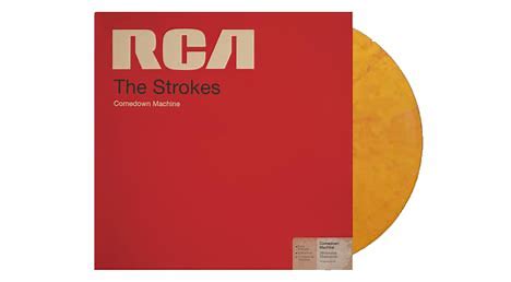 STROKES, THE - COMEDOWN MACHINE LIMITED EDITIOIN YELLOW & RED MARBLE VINYL