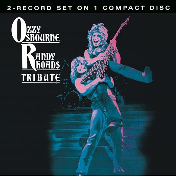 OZZY OSBOURNE RANDY RHODES TRIBUTE - 2 RECORDS ON 1 CD - USED CD