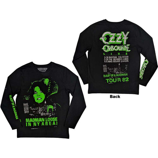 OZZY OSBOURNE - MADMAN LOOSE - LONG SLEEVE T-SHIRT