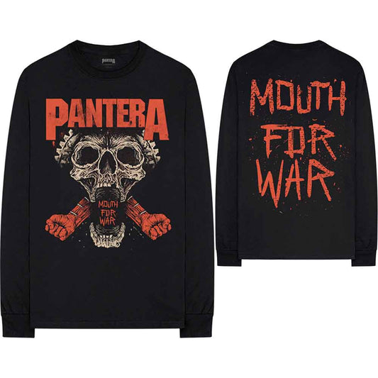 PANTERA - MOUTH FOR WAR - LONG SLEEVE T-SHIRT