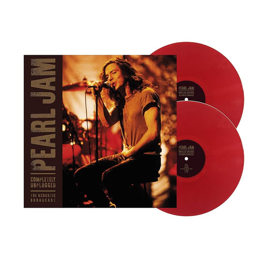 PEARL JAM - COMPLETELY UNPLUGGED-LIMITED EDITION 2LP RED VINYL