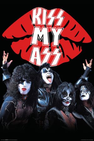 KISS - KISS MY ASS - POSTER 24 X 36