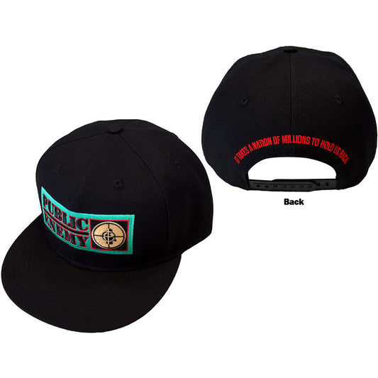 PUBLIC ENEMY - IT TAKES A NATION  BALLCAP - FULLY LICENSED MERCH - HAT