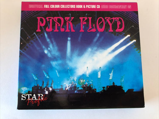 PINK FLOYD - COLLECTORS BOOK / AUDIO DOCUMENTARY (USED CD / BOOK) ROCK *RARE* - USED CD
