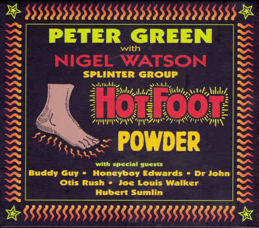 PETER GREEN W/ NIGEL WATSON - SPLINTER GROUP - HOTFOOT POWER - DELTA BLUES , ELECTRIC BLUES USED CD