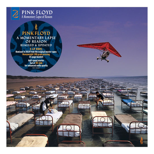 PINK FLOYD - A MOMENTARY LAPSE OF REASON - REMIX & UPDATED - HALF-SPEED MASTER CUT AT 45RPM ENHANCED AUDIO RECORDING - NEW VINYL 2 LP WITH 24 PAGE BOOKLET