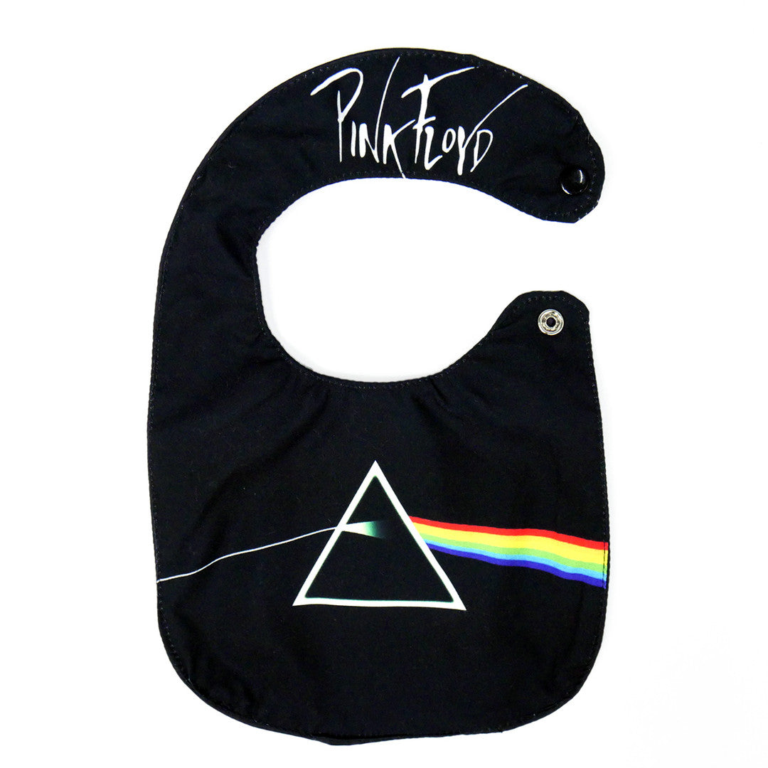 PINK FLOYD- DSOTM SATIN LINED BABY BIB