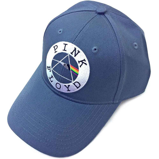 PINK FLOYD-DSOTM CIRCLE LOGO UNISEX BASEBALL CAP FULLY LICENSED MERCHANDISE
