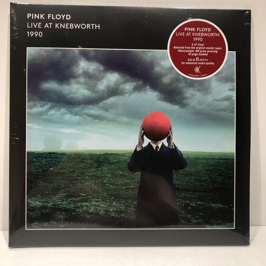 PINK FLOYD - LIVE AT KNEBWORTH 1990 2LP/16 PG BOOKLET