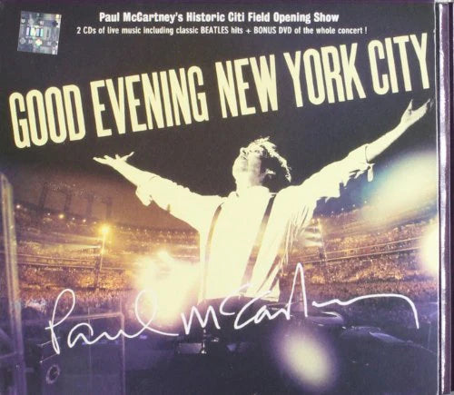 PAUL MCCARTNEY - GOOD EVENING NEW YORK CITY 2CD + DVD SET - USED CD