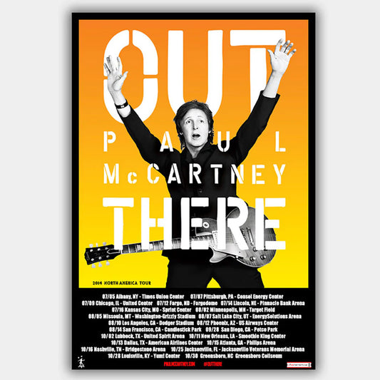 Mccartney Paul (2014) - Concert Poster - 13 x 19 inches