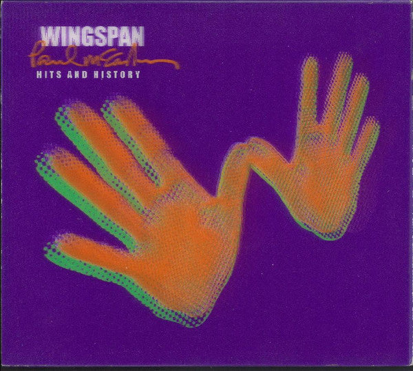 MCCARTNEY, PAUL - WINGSPAN - HITS AND HISTORY - 2 CD - HARDCOVER BOOK EDTION WITH CARDBOARD SLIP COVER - USED CD