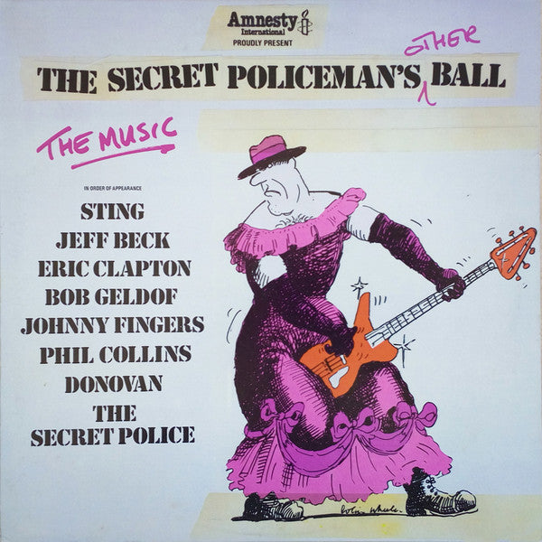 THE SECRET POLICEMAN'S OTHER BALL - THE MUSIC- VARIOUS  - USED VINYL - UVCOMP1