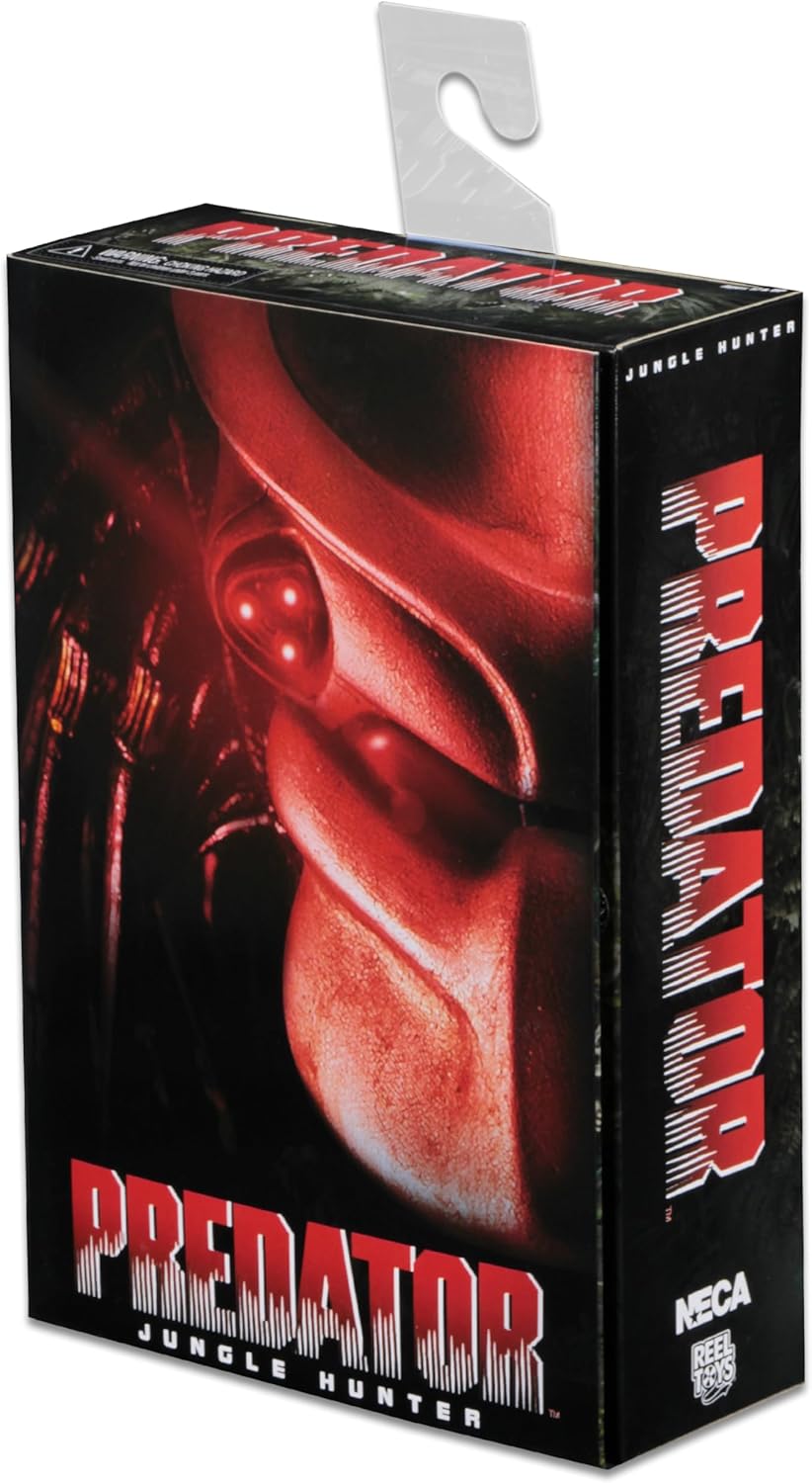 ACTION FIGURE - ULTIMATE PREDITOR - JUNGLE HUNTER NECA Predator 7" Scale Ultimate Jungle Hunter Action Figure, Multicolor - ACCESSORIES