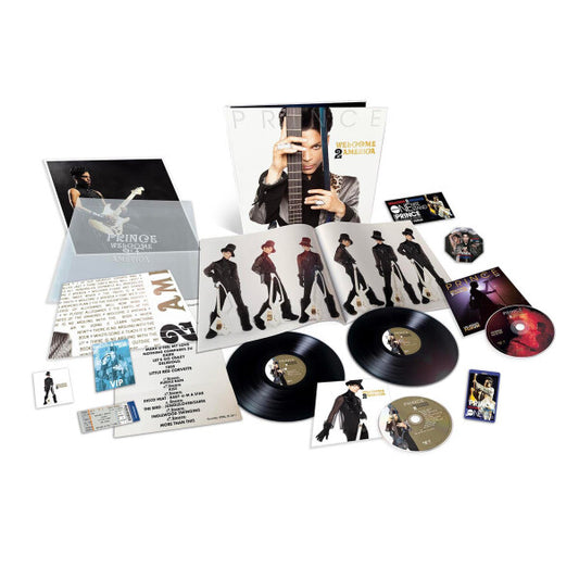 PRINCE - WELCOME 2 AMERICA - FROM LEGENDARY PAISLEY PARK VAULT - 4LP & BLUE RAY OF COMPLETE CONCERT - NEW VINYL BOX SET