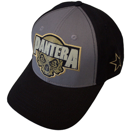PANTERA - SKULL LOGO BALLCAP - FULLY LICENSED MERCH - HAT