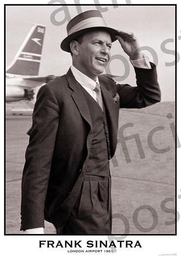 PER7145-FRANK SINATRA LONDON '61 - LARGE POSTER 24X36"