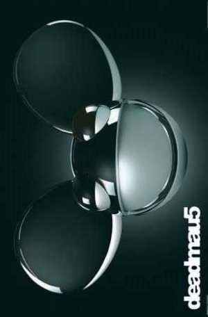 PER7430-DEADMAU5 SILVER - LARGE POSTER 24X36"