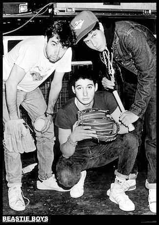 PER7552-BEASTIE BOYS GLASGOW BARROWLANDS MAY '87 - LARGE POSTER 24X36"
