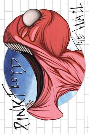 PER7679-PINK FLOYD WALL MOUTH - LARGE POSTER 24X36"