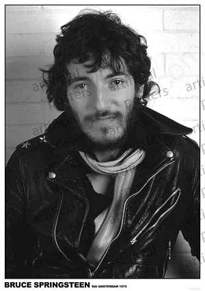 PER8018-BRUCE SPRINGSTEEN AMSTERDAM 1975 - LARGE POSTER 24X36"