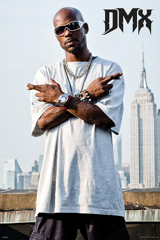 PER8549-DMX FINGERS CROSSED - LARGE POSTER 24X36"