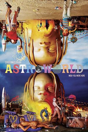 PEXR8395-TRAVIS SCOTT ASTROWORLD - LARGE POSTER 24X36"