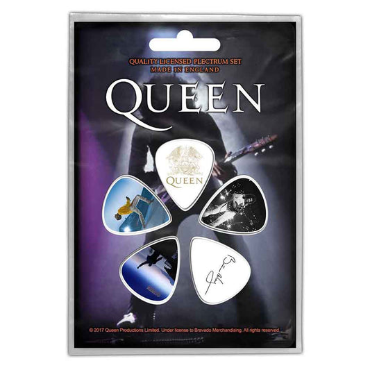 QUEEN - 5 PACK GUITAR PICKS