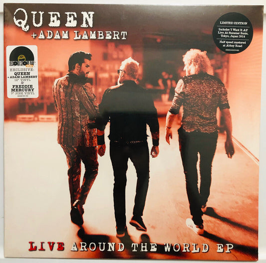 QUEEN + ADAM LAMBERT - LIVE AROUND THE WORLD (2LP)   - New Vinyl