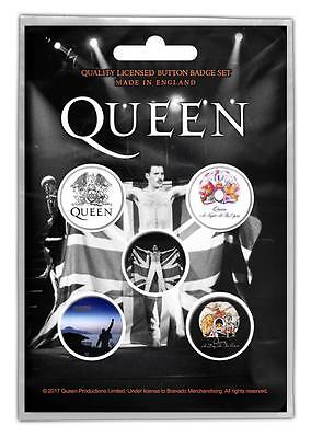 QUEEN- FREDDIE 5 PIN PACK