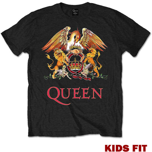QUEEN - CREST LOGO - KIDS TSHIRT