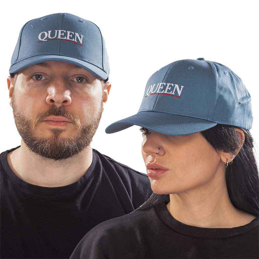 QUEEN-UNDERLINE LOGO UNISEX BASEBALL CAP FULLY LICENSED MERCHANDISE